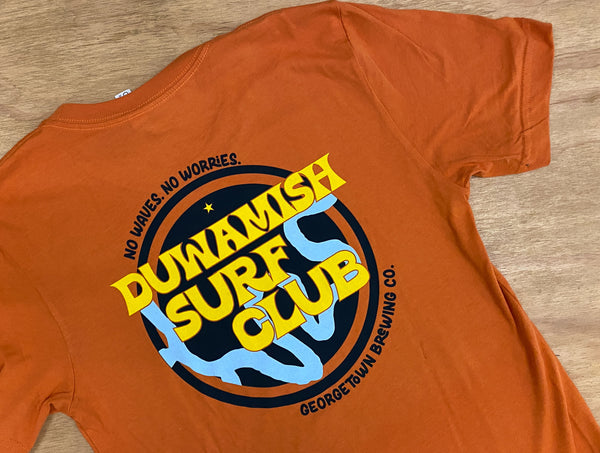 Bodhizafa Orange Surf T-shirt