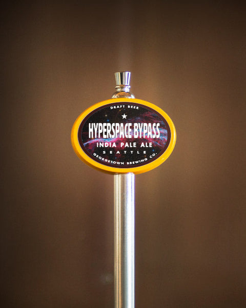 tap handle label for Hyperspace Bypass