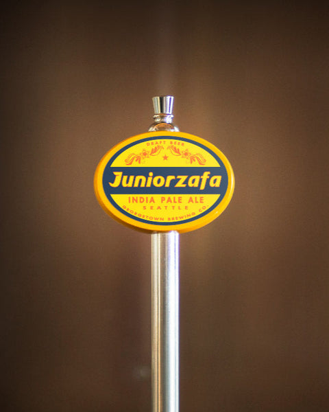 tap handle with Juniorzafa label