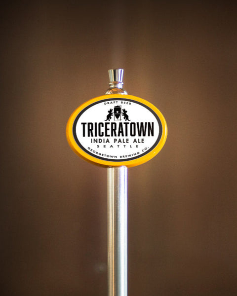 tap handle for Triceratown IPA