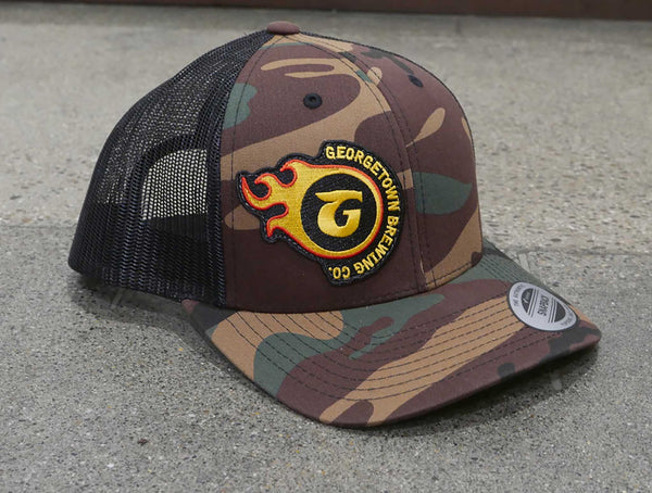 Georgetown Brewing Camouflage Trucker Hat